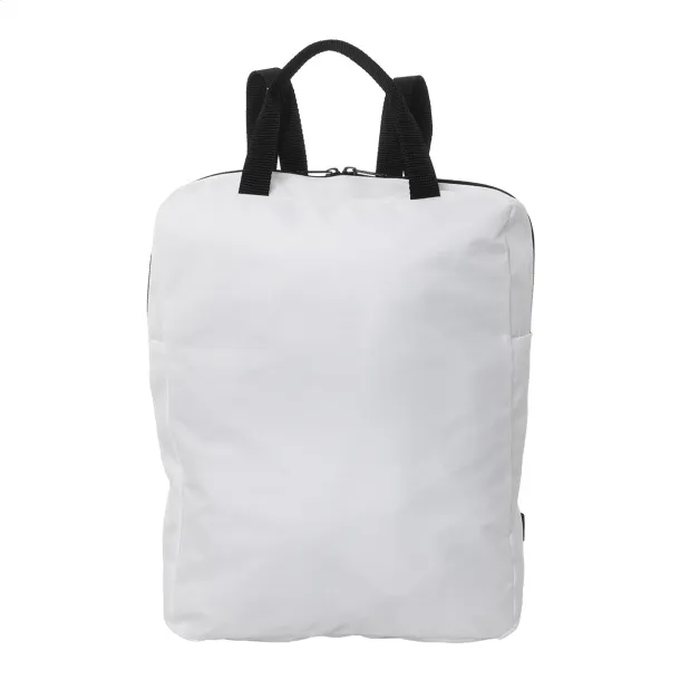 SuboBag Slimback personalizirani RPET ruksak za laptop Crna Bijela