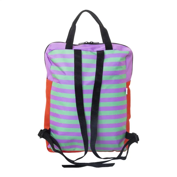 SuboBag Slimback personalizirani RPET ruksak za laptop, 15" Crna Bijela