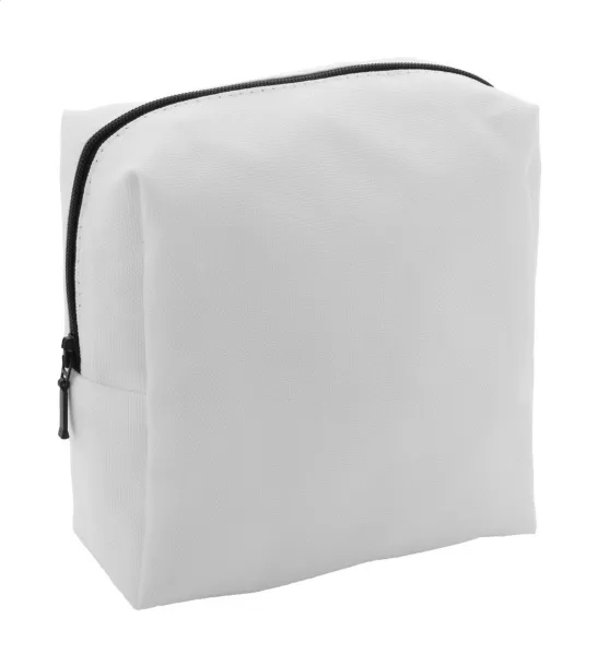 CreaBeauty Square M custom cosmetic bag Black White