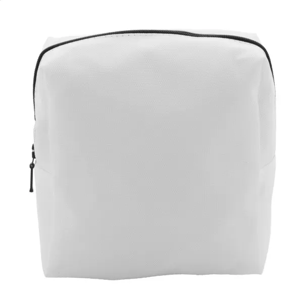 CreaBeauty Square M custom cosmetic bag Black White