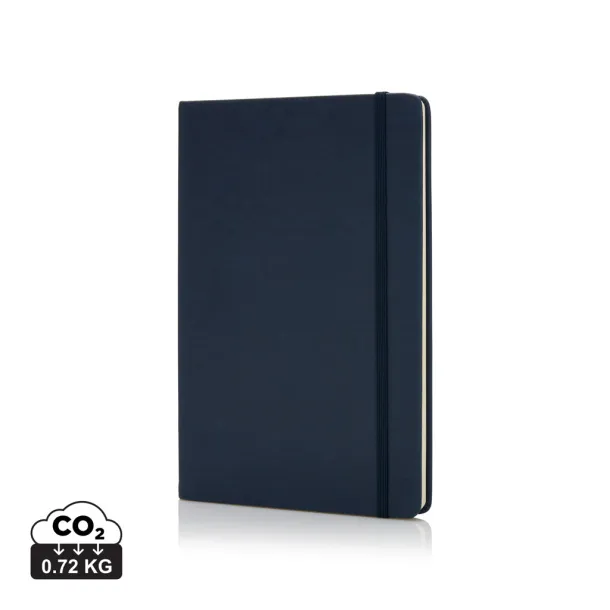  Deluxe hardcover PU A5 notebook - XD Collection navy