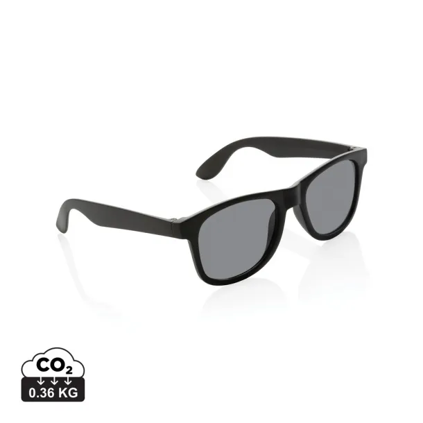  GRS recycled PP plastic sunglasses - XD Collection Black