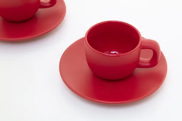 Caturra set šalica za espresso, 85 ml Crvena