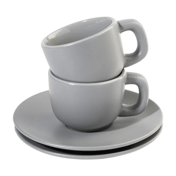 Caturra set šalica za espresso Siva