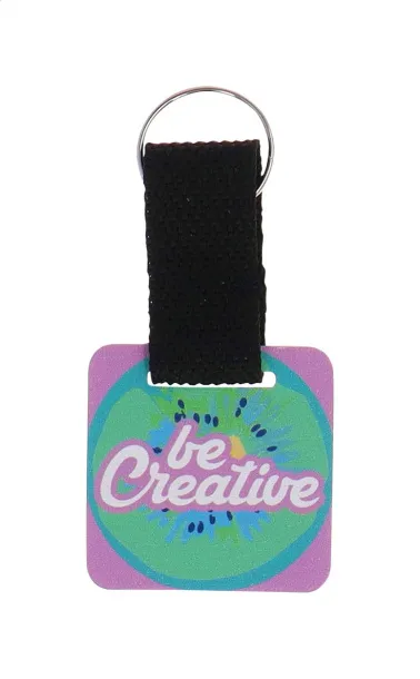 Woody Strap personalizirani privjesak za ključeve, okrugli Prirodna