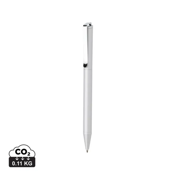  Xavi RCS certified recycled aluminum pen - XD Collection Silver