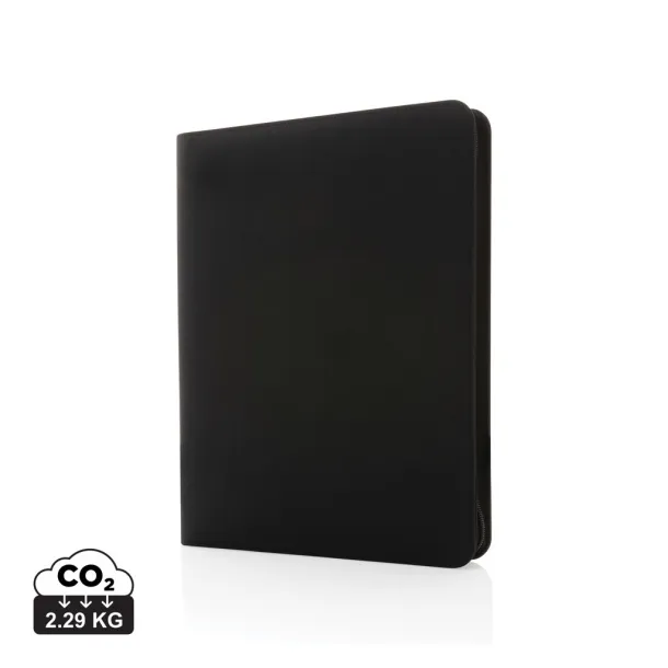  Impact Aware™ deluxe 300D tech portfolio with zipper - XD Collection Black