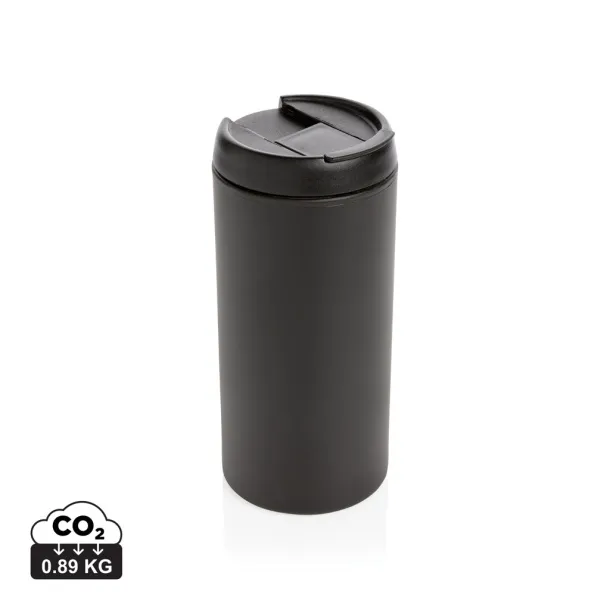  Metro RCS Recycled stainless steel tumbler - XD Xclusive Black