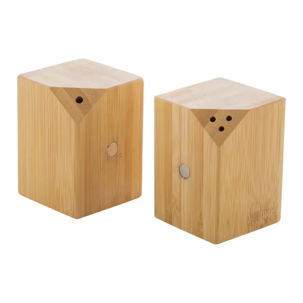 Kerala salt and pepper shaker set Natural