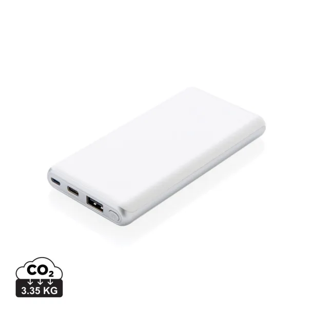  Ultra fast 10.000 mAh powerbank with PD - XD Collection White