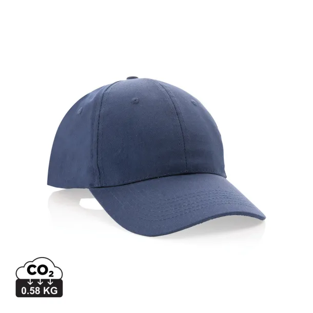 Impact 6 panel 190gr Rcotton cap with AWARE™ tracer - XD Collection Navy Blue