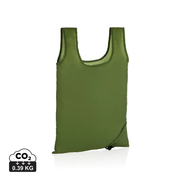  Impact AWARE™ RPET 190T sklopiva torba za kupovinu - XD Collection Zelena