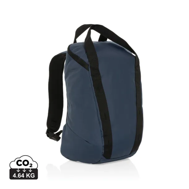  Sienna AWARE™ RPET everyday 14 inch laptop backpack - XD Collection Navy Blue