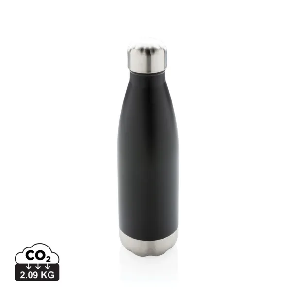  Vacuum insulated stainless steel bottle - XD Collection Black