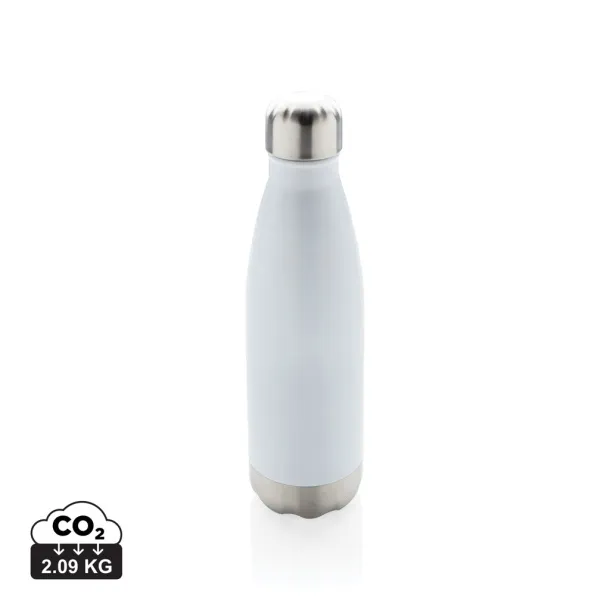  Vacuum insulated stainless steel bottle - XD Collection White