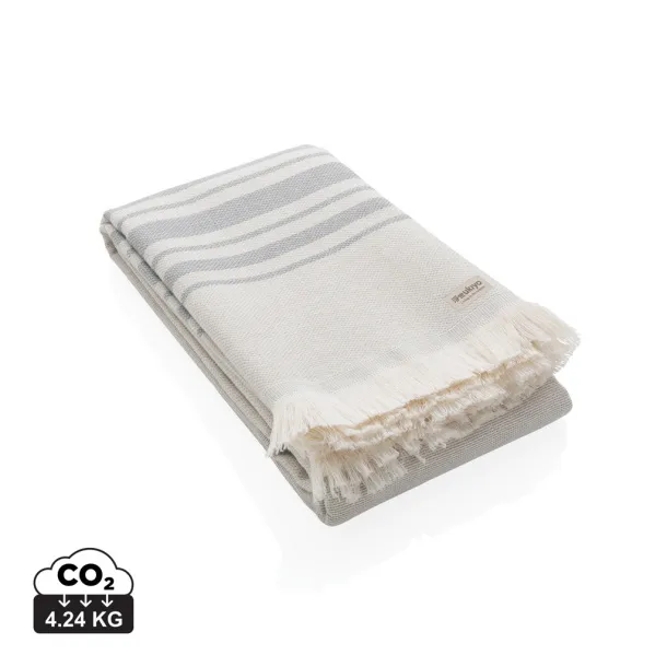 Ukiyo Yumiko AWARE™ hammam ručnik, 100x180 cm - 260 g/m2 - Ukiyo Siva