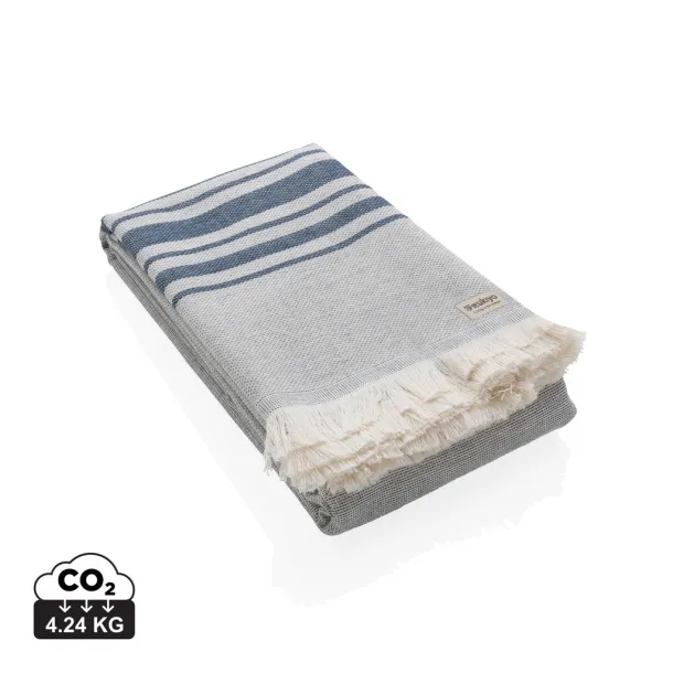 Ukiyo Yumiko AWARE™ hammam ručnik, 100x180 cm - 260 g/m2 - Ukiyo Mornarsko plava