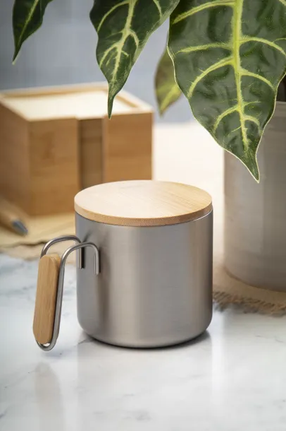 Graboo termo šalica, 500 ml Srebrna