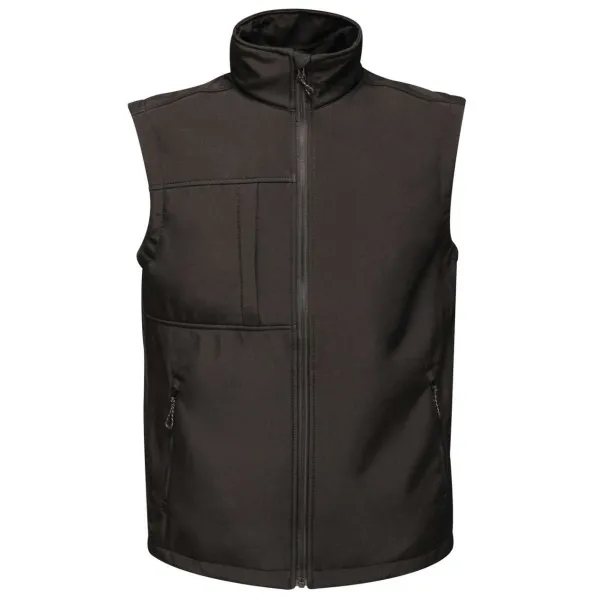 OCTAGON II 3 LAYER PRINTABLE SOFTSHELL BODYWARMER - Regatta Black
