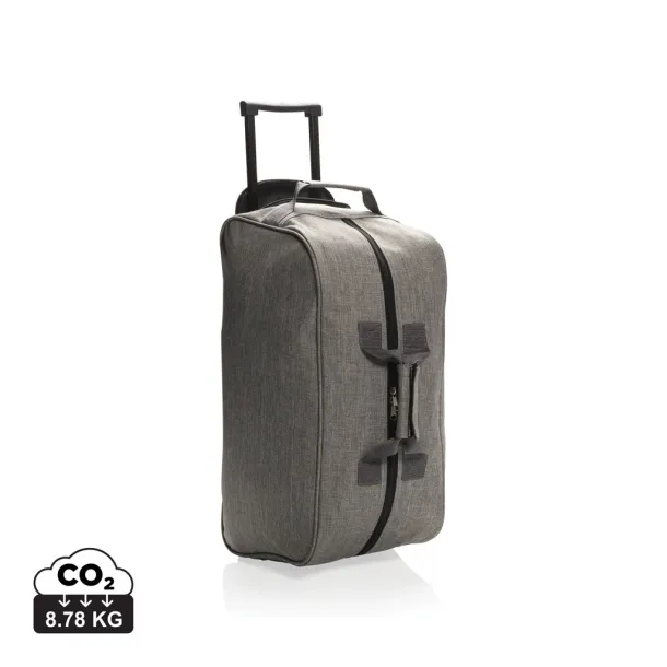  basic vikend torba s kotačićima - XD Collection Siva