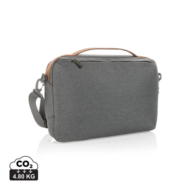  Impact AWARE™ 300D dvobojna deluxe torba za prijenosno računalo od 15,6" - XD Xclusive Siva