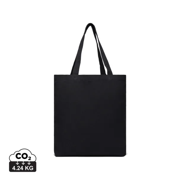  VINGA Hilo AWARE™ recycled canvas tote bag - Vinga Crna