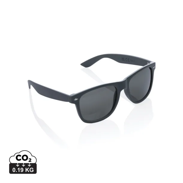  GRS recycled plastic sunglasses - XD Collection Anthracite