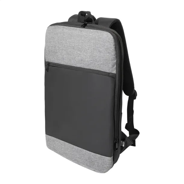Bapuba RPET extendable backpack Grey Black