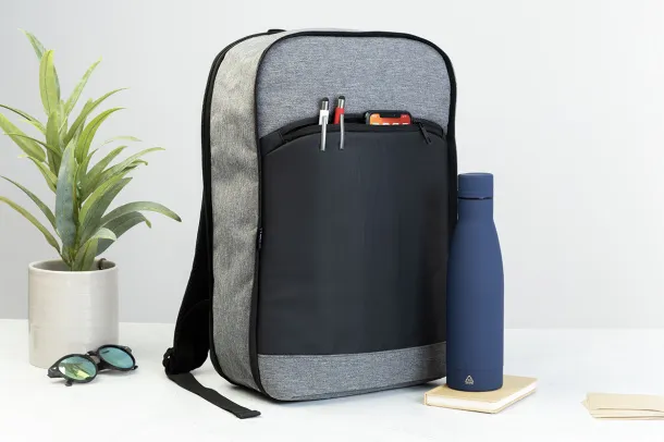 Bapuba RPET extendable backpack Grey Black