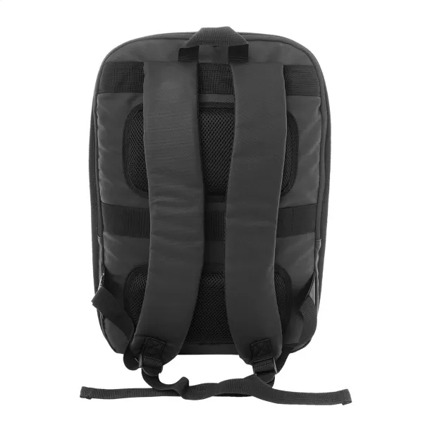Bapuba RPET extendable backpack Grey Black