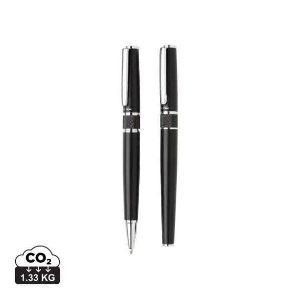  Swiss Peak executive deluxe pen set - Swiss Peak Black