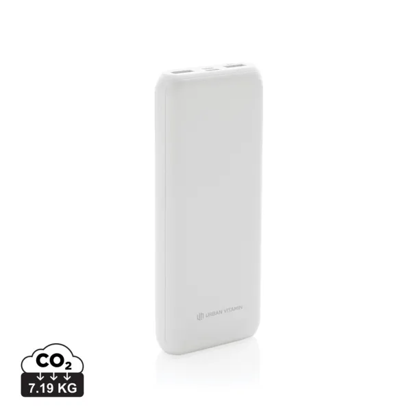 Urban Vitamin Pasadena prijenosna baterija, 20 000 mAh - Urban Vitamin Bijela