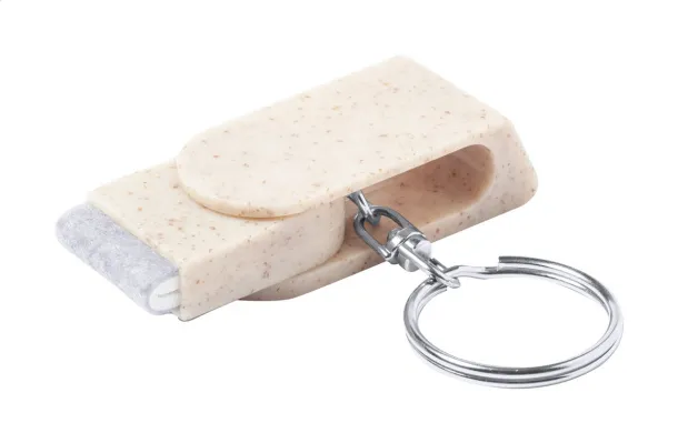 Elyra mobile holder keyring Natural