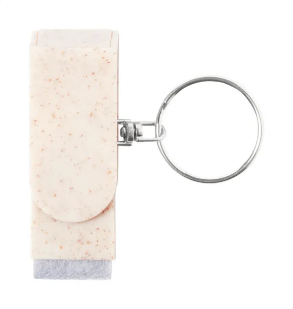 Elyra mobile holder keyring Natural