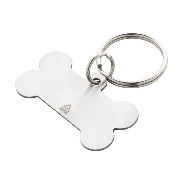 Doggo RSS dog tag Silver