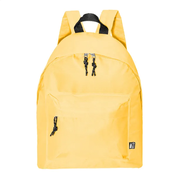 Challenger RPET backpack Yellow