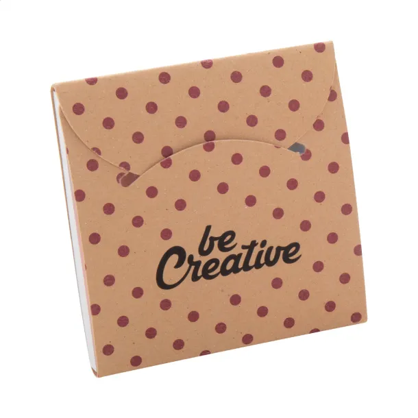 CreaStick Combo C Eco custom sticky notepad Natural
