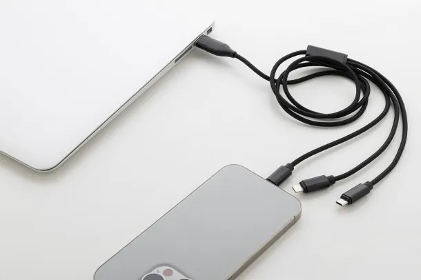 Ralong USB kabel Crna