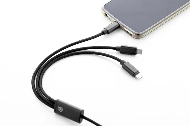 Ralong USB kabel Crna