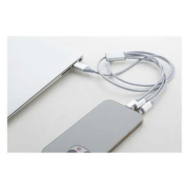 Ralong USB kabel Srebrna