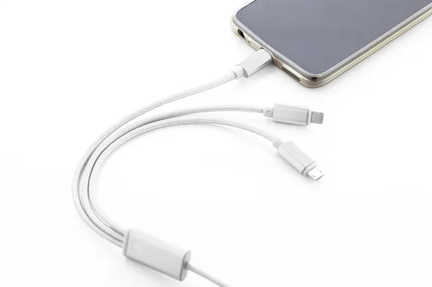 Ralong USB charger cable Silver