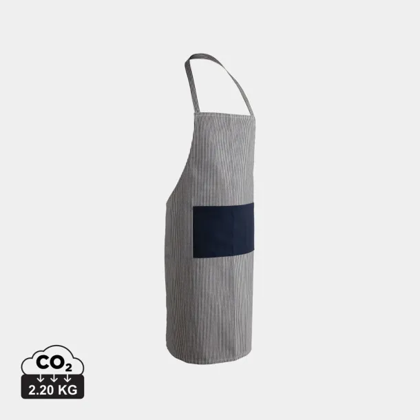  Ukiyo Aware™ 280gr rcotton deluxe apron - Ukiyo Navy Blue