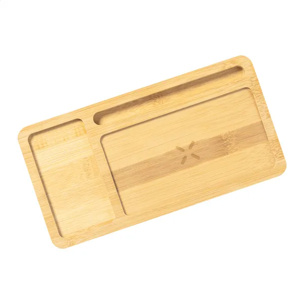 Flabo Plus wireless charger organizer Natural