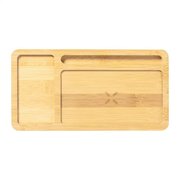 Flabo Plus wireless charger organizer Natural
