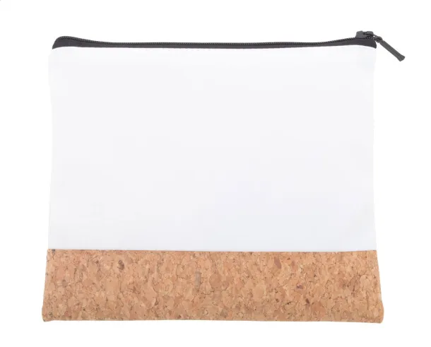 CreaBeauty Cork M custom cosmetic bag Black Natural