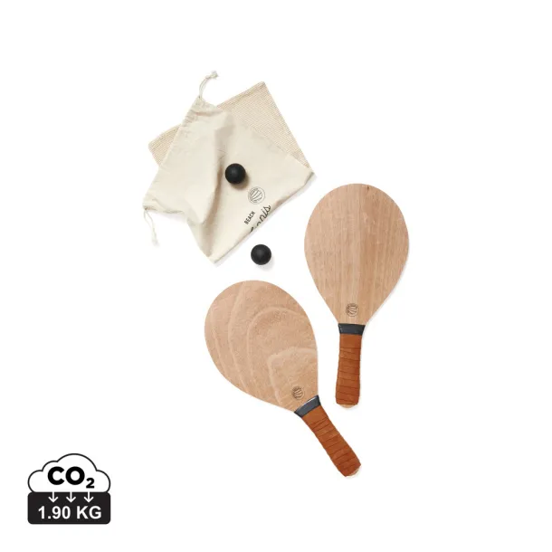  VINGA Colos set za tenis na plaži - Vinga brown