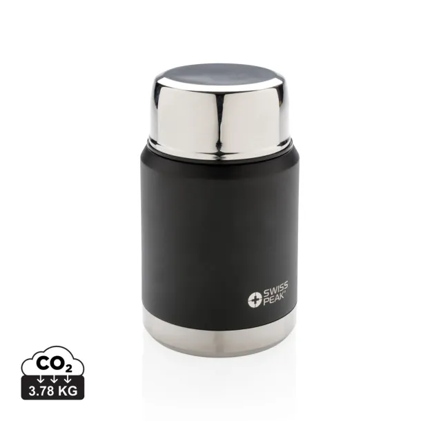  Swiss Peak Elite copper vacuum food container - Swiss Peak Black