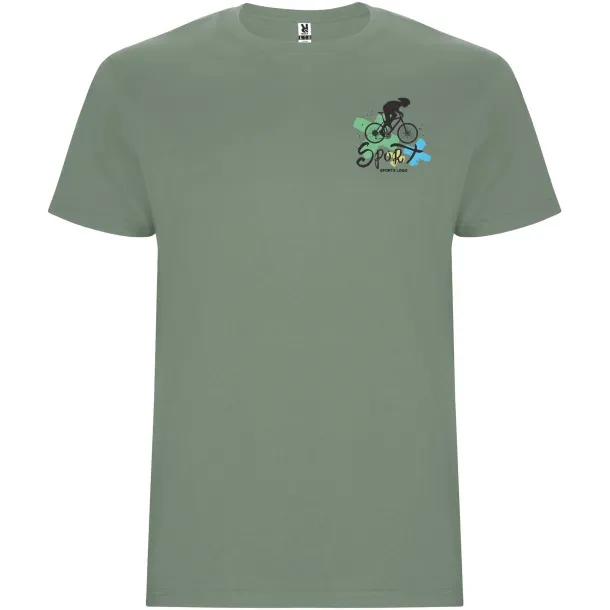Stafford short sleeve kids t-shirt - Roly Laurel green