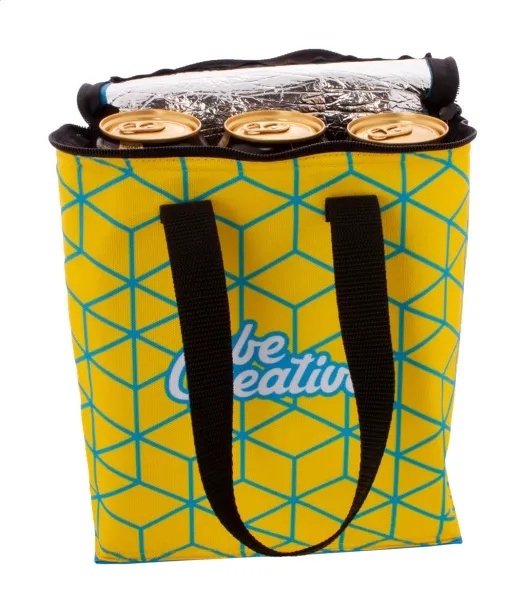 CreaCool Vertical custom cooler bag Black White