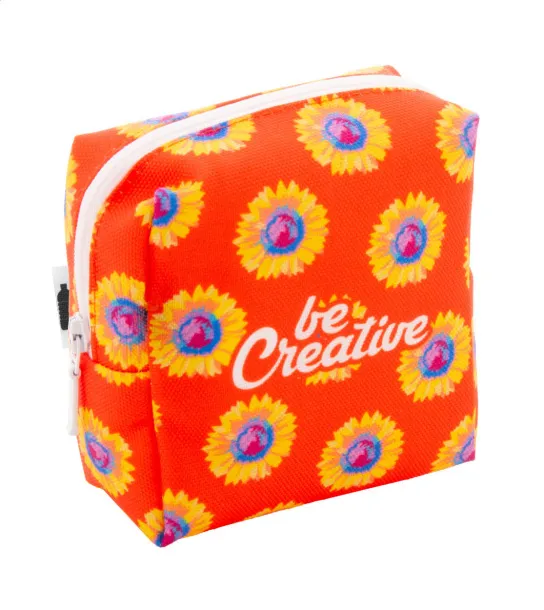 CreaBeauty Square S custom cosmetic bag White